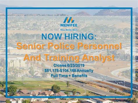 menifee city jobs